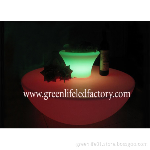 16color Changing, Outdoor LED Furniture, Glowing Plastic Tables